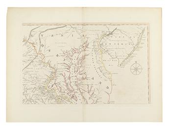 FRY, JOSHUA; and JEFFERSON, PETER. A Map of the most Inhabited part of Virginia containing the whole